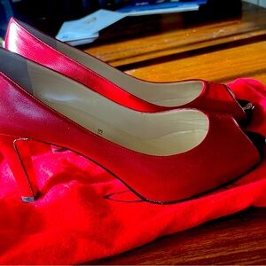 Christian Louboutin  red heels 👠